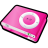 iPod Shuffle Pink Icon 48x48 png